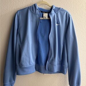 Nike Blue Therma-Fit Zip Hoodie